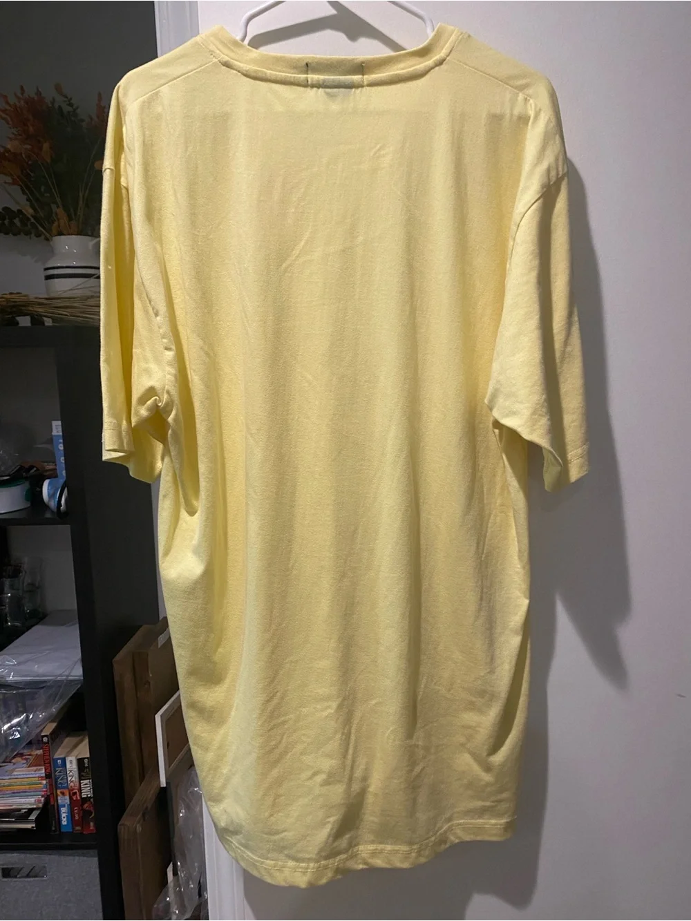 Polo by Ralph Lauren Men's Yellow V-Neck Short Sleeve Cotton Logo Tee 2XL